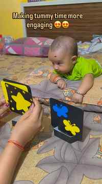 Making tummy time more engaging. Thank you @target_nurtures 