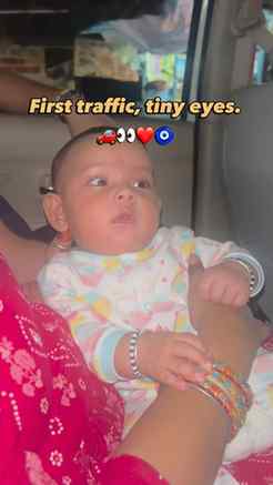 BabyReel #BabyGirl #BabyMoments #FirstTime #FirstExperience 