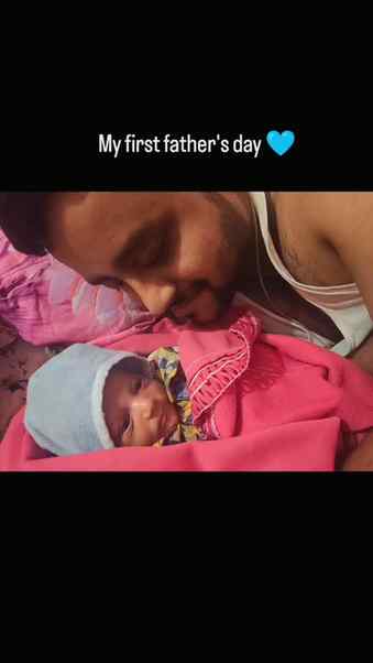First Father’s Day as a dad, and every moment feels so speci