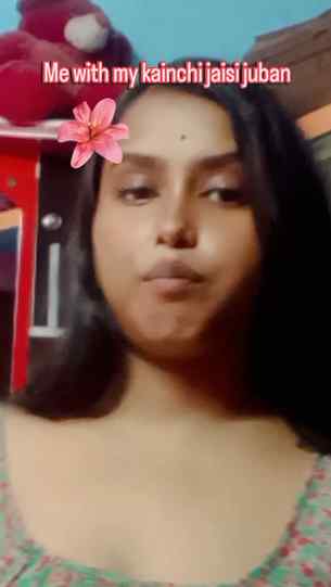Me with my kainchi jaisi juban