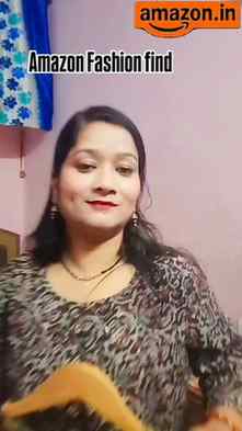 Amazon Fashion Find 🌸✨
ब्लैक बेस पर ये फ्लोरल प्रिंट वाल