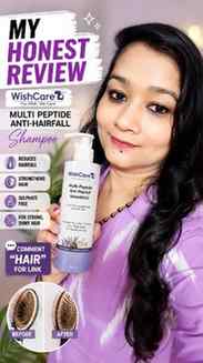 MY HONEST REVIEW OF WISHCARE MULTI PEPTIDE ANTI-HAIRFALL SHA