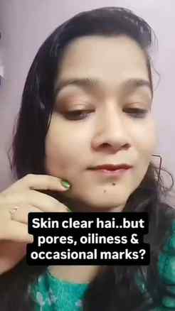Clear skin doesn’t mean ignoring pores, oiliness, or occasio