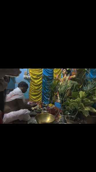 Amader "3A"block ar biswakarma pujo🙏🕉️