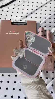 Cutest makeup mirror comment for link 🖇️ in product your DM