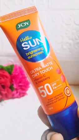 JOY Hello Sun Brightening Sunscreen ☀️✨

#sunscreen #joy #sk