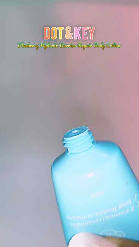 Dot and key blueberry hydrate barrier repair body lotion 🧴 