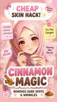 The Magic Spice: 90% Skin Problems Solved with Cinnamon! 🌿
