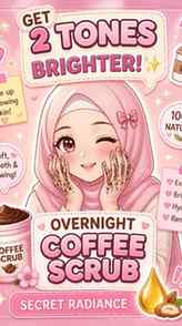☕️✨ 2 Tones Brighter in One Night? Try This Secret Body Scru