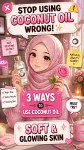 Stop Using Coconut Oil Wrong! 3 Magic Ways to Glow ✨🥥

The 