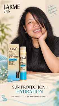 Sun protection + hydration, all in one đâī¸
Loving the LakmÊ