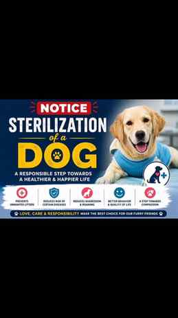 🐶 কুকুৰৰ Sterilization (বন্ধ্যাকৰণ) কি?

Sterilization বা ব