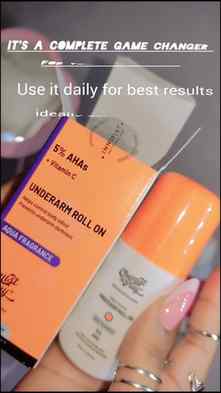 The best roll on 
Chemist at play underarm roll on
@chemista