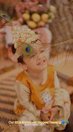 Blessed with our own little Krishna 🙏✨
.
#viralreels #insta