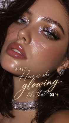 The glow secret is finally out 👀✨
#glowingskin #makeup #gir