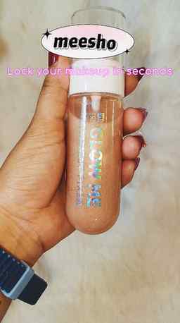 Comment for link 🖇️
Affordable makeup fixer from Meesho –