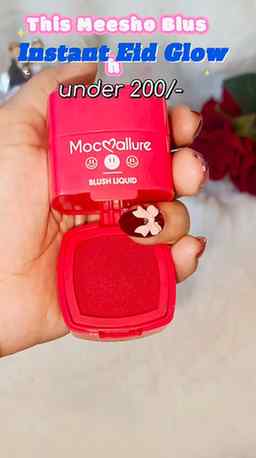 Meesho blush for Eid glow 😍 Makeup under ₹200 you NEED
:
Co