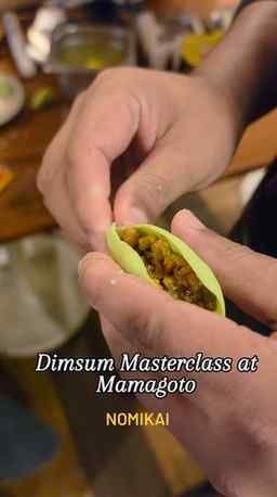 Mamagoto had invited a small group for a dimsum masterclass,