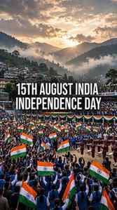 In the heart of the hills, the Tiranga flies highest. 🏔️🇮�