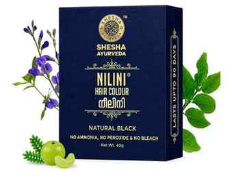 SHESHA AYURVEDA Nilini Hair Colour - Ayurvedic, No Ammonia, 