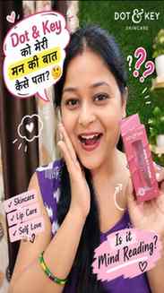 "Dot & Key वालों, सच-सच बताओ... ये प्यार है या जादू? 🥹❤️ मै