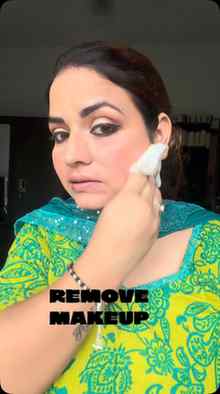 Makeup remove 💄