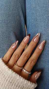 Brown Nail Inspo🤎
.
.#nails #inspo #trend #beauty #aestheti