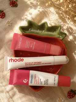 Glossed,hydrated, unbothered_ Everyday Essentials.  #beauty 