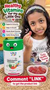 Little Joys Multivitamin Gummies 💚✨
A tasty and easy way to