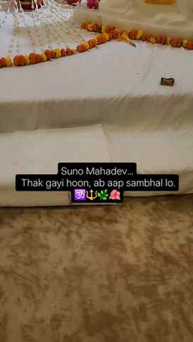 Suno Mahadev…
ab aap hi sambhal lo. 🕉️❤️
Aap par poora bhar