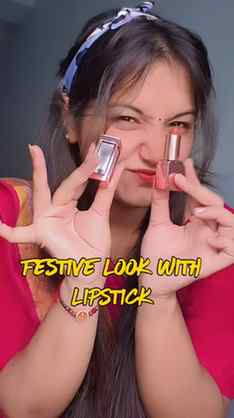 Festive look with lipstick 😍 💄
.
.
.
.
.
.
#fypppppppppp