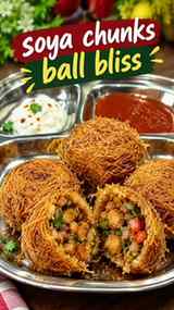 Crispy Soya Chunks Ball Bliss 😍 | Chatpati Soya Chunks Chaa