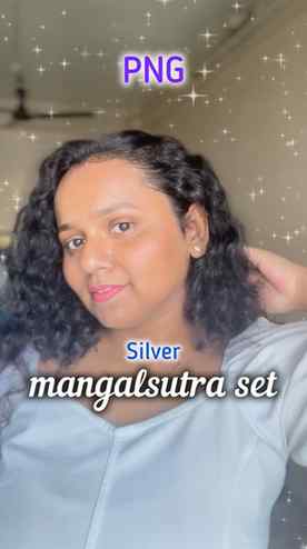 Loving this elegant Silvostyle by PNG Mangalsutra Set — mini