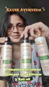 Best herbal haircare combo (hair oil + shampoo + conditioner