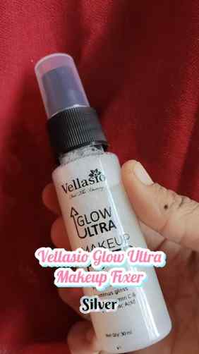 @vellasio_cosmetic glow ultra makeup Fixer 🥰❤️👇🏻
Shade -
