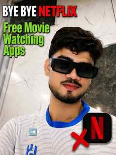 Free Apps To Watch Movies And Series For Free 🤯 
Here's the