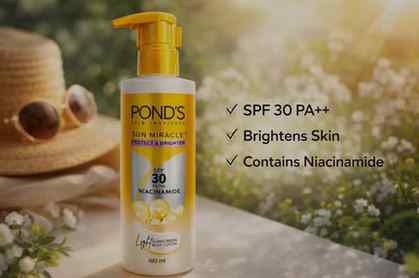“Daily sunshine protection with a touch of brightness.”
.
.
