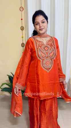 ✨2,000/- ते 3,000/- सारखा दिसणारा Sharara Dress... पण मी घेत
