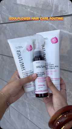 Shampoo to cleanse, conditioner for softness, and a leave-in