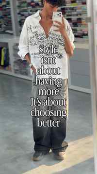 Buy less. Style more.