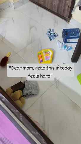 Sometimes trying to be perfect for our kids we forget to be 