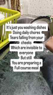 Nobody cares what you are feeling and going through

Wipe yo