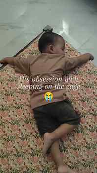 Why do toddlers sleep like they pay no rent and have zero fe