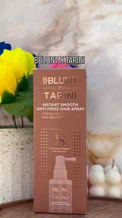 BBLUNT x TARINI INSTEAD SMOOTH ANTI-FRIZZ HAIR SPRAY ✨
Com