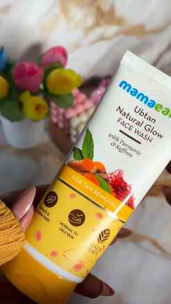 I’ve been using this Ubtan Face Wash for that fresh, radiant