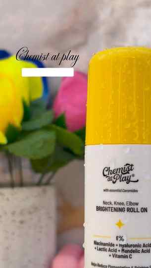 Chemist at play brightening roll on ✨
Brightness skin and re