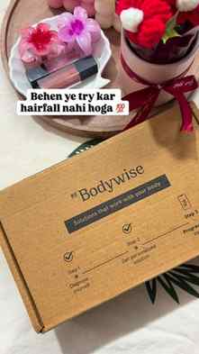 Bad hair days? Not anymore 😌✨
Consistency + Be Bodywise Hai