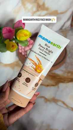 I switched to this Rice Dewy Bright Face Wash and my skin ha
