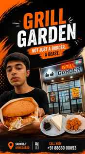 Looking for delicious fast food in Sarkhej? 🍔🍗🌮 Grill Gar
