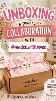 ✨ Unboxing something special! 📦💖

So excited to share this